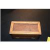 Image 6 : INLAID WOOD BOX W/KEY
