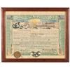 Image 1 : 1925 DOMAIN OF NEPTUNUS REX CERTIFICATE