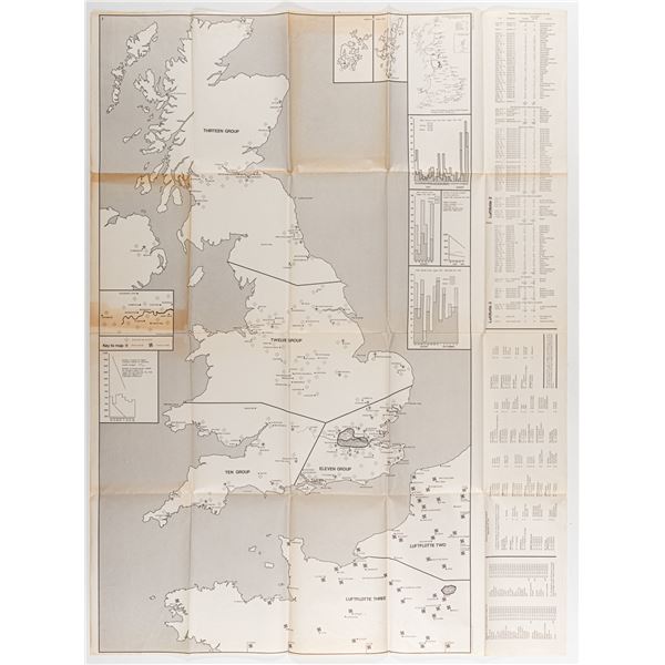 BATTLE OF BRITAIN MAP