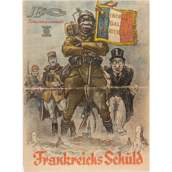 FRANKREICH'S SCHULD ILLUSTRIERTER BEOBACHTER