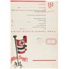 Image 2 : NAZI FLAG ORDER FORM FAHNEN RICHTER COLOGNE