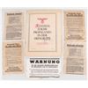 Image 1 : WWII AXIS AND ANTI-AXIS PROPAGANDA FLYERS (6)