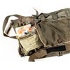 Image 4 : US MILITARY SURVIVAL BELT, KNIFE, AND WWII GARMENT BAG