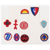 Image 1 : US INFANTRY PATCHES (10)