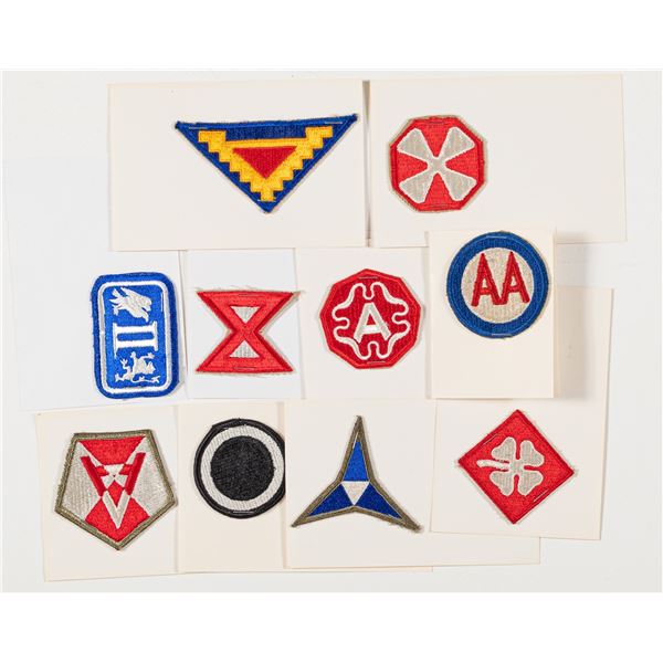 US MILITARY PATCHES (10)
