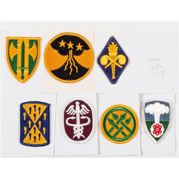 US MILITARY SHOULDER PATCHES (7)