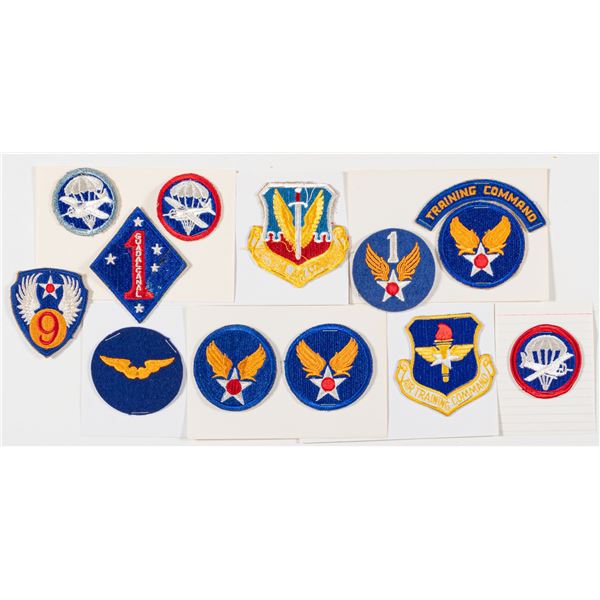 USAAF AND PARATROOPER PATCHES (12)