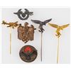 Image 1 : WWII GERMAN LUFTWAFFE PINS (6)