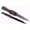 Image 2 : WWII GERMAN MAUSER K98 BAYONET AND SCABBARD WITH FROG