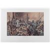 Image 1 : BATTLE OF SVOLDR' ANGUS MCBRIDE SIGNED LITHOGRAPH