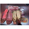 Image 1 : 2 Pairs of Shoes, Bell Wristbands, Red Bangles & Coin Purse