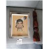 Image 1 : Native American Painting and Wood Carving