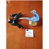 Image 1 : Blown Glass Bird and Wooden Birds