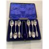 Image 1 : Antique Sterling Silver Tea Spoons & Sugar Tongs