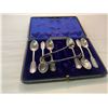 Image 3 : Antique Sterling Silver Tea Spoons & Sugar Tongs