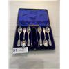 Image 6 : Antique Sterling Silver Tea Spoons & Sugar Tongs