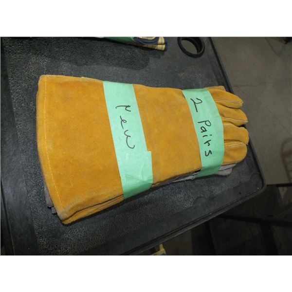 2 Pairs Of Welding Gloves