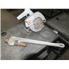 Image 1 : 24" Pipe Wrench & Skill Saw