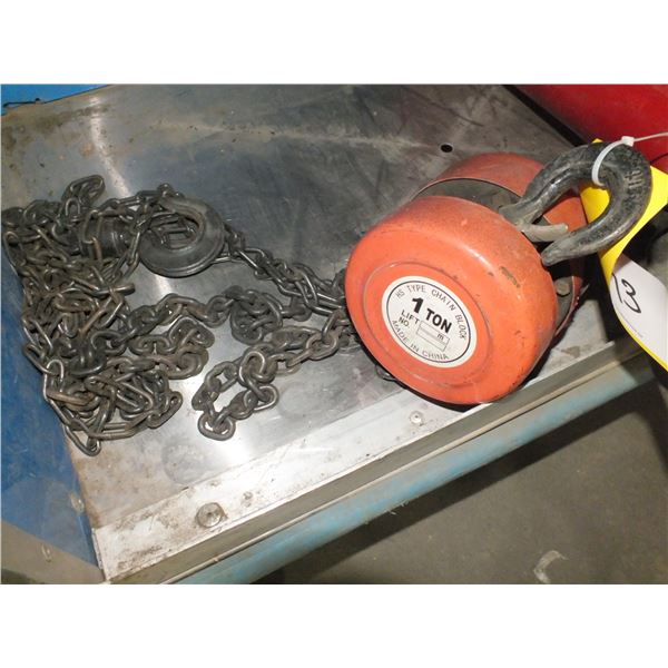1 Ton Chain Hoist