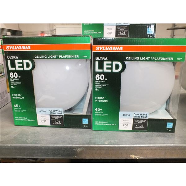 9 Led Cool White Ceiling Lights