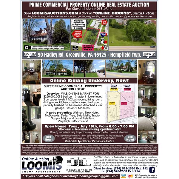ATTENTION BIDDERS / TERMS AND CONDITIONS