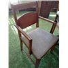 Image 2 : BEAUTIFUL, ART DECO 1940S WATERFALL 8 PC DINING ROOM SUITE