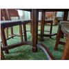 Image 3 : BEAUTIFUL, ART DECO 1940S WATERFALL 8 PC DINING ROOM SUITE