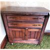 Image 7 : MARBLE TOP ANTIQUE WASH STAND (GOOD CONDITION)