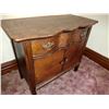 Image 1 : ANTIQUE OAK OPEN FRONT DRESSER