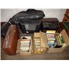 Image 1 : MISC. LOT OF BOOKS, VINTAGE LUGGAGE