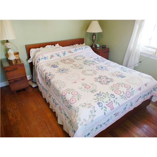 FASHION FRIENDS 5 PC WALNUT BEDROOM SUITE