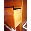Image 4 : BEAUTIFUL 3 PC CHERRY COLOR WALL UNIT (CONTENTS SOLD SEPARATELY)
