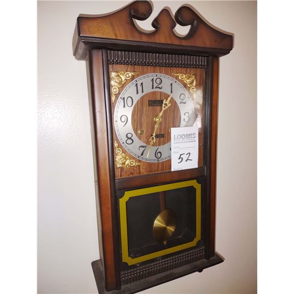 VINTAGE CENTURION 35 DAY WALL CLOCK