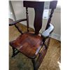 Image 1 : UNUSUAL ARMED ANTIQUE ROCKER