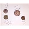 Image 3 : COIN LOT: USA 1 CENT, 5 CENTS, 1909 2 CENTS, MEXICO 1 CENTAVO, 1923