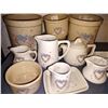 Image 2 : NEW ROSEVILLE STONEWARE POTTERY W/ ASSORTED DECAL DESIGNS