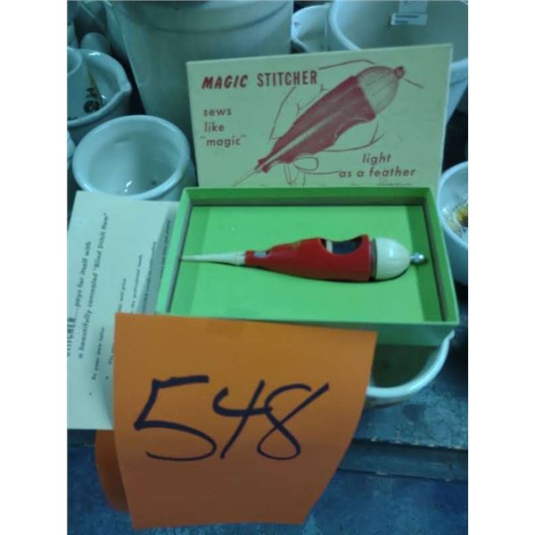 VINTAGE "MAGIC STITCHER" IN BOX