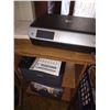 Image 3 : OFFICE LOT: COMPUTER DESK, COMPAC COMPUTER, 2 BROTHER PRINTERS AND STAND, HP SCANNER