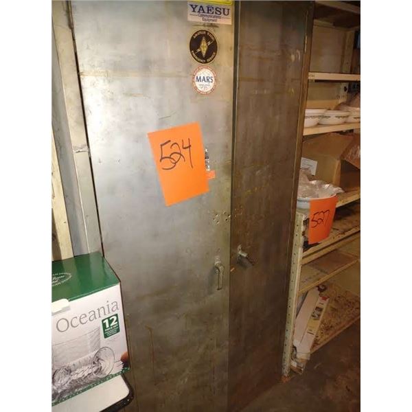 VINTAGE METAL SHOP CABINET