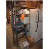 Image 1 : BUNDLE LOT: SHELVING, CRAFT ITEMS, HEATER, ELECTRONICS, SLOW COOKER, 100S OF DECALS