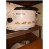 Image 3 : BUNDLE LOT: SHELVING, CRAFT ITEMS, HEATER, ELECTRONICS, SLOW COOKER, 100S OF DECALS