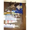 Image 6 : BUNDLE LOT: SHELVING, CRAFT ITEMS, HEATER, ELECTRONICS, SLOW COOKER, 100S OF DECALS