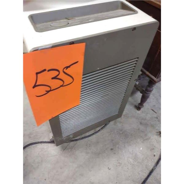 BUNDLE LOT: AUTOMATIC DEHUMIDIFIER, PAIR OF IGLOO COOLERS