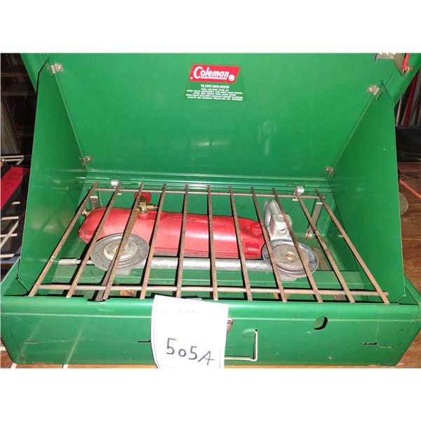 COLEMAN 2 BURNER PROPANE STOVE