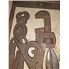 Image 2 : TABLE LOT OF TOOLS, PIPE WRENCHES, BITS, OIL CAN, ETC.