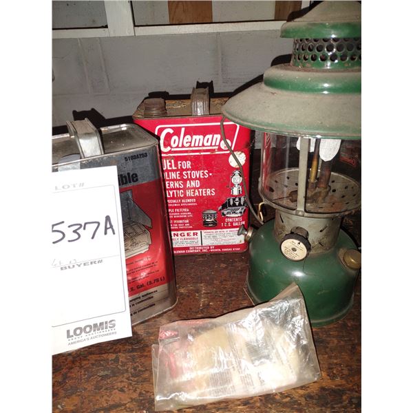 COLEMAN LANTERN W/ FUEL