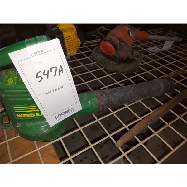 WEEDEATER 2510 ELECTRIC BLOWER
