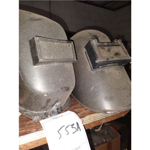 2 WELDING HELMETS