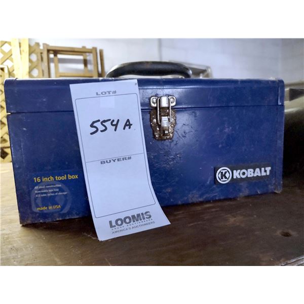 16" KOBALT TOOLBOX (COULD NOT OPEN)