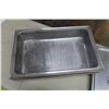 Image 6 : 3 Stainless Food Warmer Dishes w/ Lids - 22x14in.
